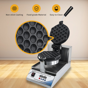 Máquina Profesional para Hacer Waffles de Huevo de Guangdong, Control Táctil Digital Inteligente, Acero Inoxidable Antiadherente, Máquina para Hacer Snacks - Product Image 3