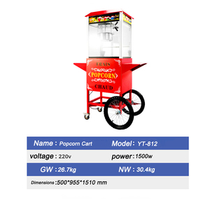 Nueva Máquina de <span class=keywords><strong>Palomitas</strong></span> de Maíz Eléctrica Comercial Automática Yuetu, Profesional, de Acero Inoxidable, Capacidad de 8 oz, <span class=keywords><strong>Palomitas</strong></span> de Maíz <span class=keywords><strong>con</strong></span> Caramelo, 1400 W - Product Image 6