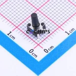 K2-1109SE-I4SW-04 Tactile Switch SMD Switch 2.5N Horizontal Mount 4.5mm 4.5mm - Product Image 1