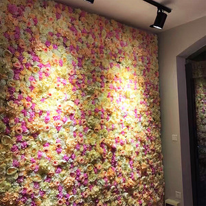 Panneaux muraux de fleurs artificielles en soie pour la décoration de mariage et de la maison - Product Image 5