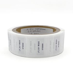 OEM <span class=keywords><strong>RFID</strong></span>-наклейка MIFARE Ultralight EV1 <span class=keywords><strong>1024</strong></span> бит, защита от вскрытия, 15*30 мм, квадратная, на бумажной основе, для управления мероприятиями - Product Image 2