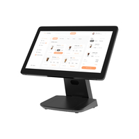 Micropos D1 Model 15.6" Windows 10 Pro POS System Intel N95 4GB 128GB SSD Capacitive Touch Terminal for Retail & Supermarket