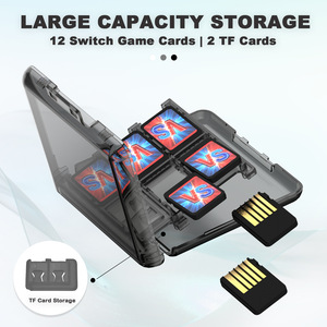 <b>Switch</b> Game Cartridge <b>Case</b> 12 In 1 Protective Storage For Nintendo <b>Switch</b> Console Accessories - Product Image 4