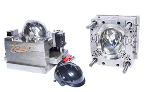Molde de casco de seguridad personalizado profesional <span class=keywords><strong>100</strong></span>% materia prima moldeo por inyección de plástico procesamiento garantía de calidad - Product Image 2