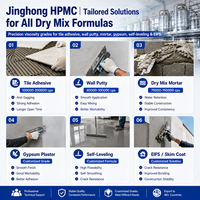 Poudre HPMC de qualité imperméable pour enduit mural extérieur, adhésif pour carrelage, coulis de construction, hydroxypropylméthylcellulose