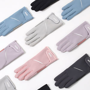 Günstige rutsch feste benutzer definierte Radfahren Touchscreen Reiten Frauen fahren warme Handschuhe im Winter - Product Image 4