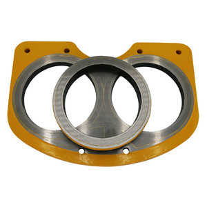 Duro 22 Duro <span class=keywords><strong>11</strong></span> inserto de desgaste y anillo de corte para repuestos de bomba de hormigón Schwing 10074767 10074768 10063939 - Product Image 4
