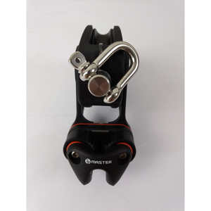 Poulie à roulement simple Master BP-7211FE (roue, anneau ou cordon) – Diamètre de roue 72 mm, diamètre de câble 12 mm pour quincaillerie marine - Product Image 4