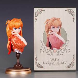 <span class=keywords><strong>Asuka</strong></span> <span class=keywords><strong>Langley</strong></span> <span class=keywords><strong>Soryu</strong></span>-Figurine articulée en forme de buste, jouet EVA, modèle de boîte de couleur, 23cm/9.06 pouces - Product Image 5