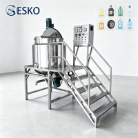 Mélangeur homogénéisateur chauffant personnalisé ESKO pour détergent, liquide vaisselle et savon de lessive