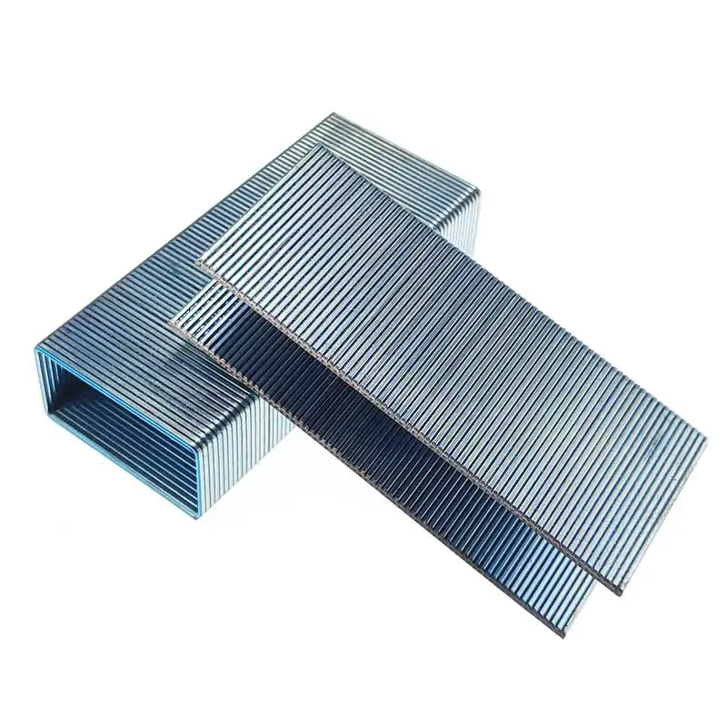 84 90 N Series 16 18 21 Gauge Galvanized Fine Wire Staples for Roofing and Furniture