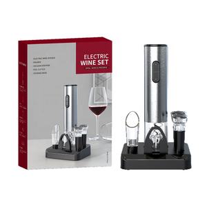 Juego <span class=keywords><strong>de</strong></span> abrebotellas eléctrico al por mayor, nuevo Sacacorchos <span class=keywords><strong>de</strong></span> Metal para <span class=keywords><strong>vino</strong></span> <span class=keywords><strong>de</strong></span> champán, Idea <span class=keywords><strong>de</strong></span> regalo - Product Image 1