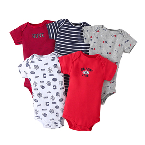 Tuta neonato neonato neonato vestiti bambino 100% cotone Boutique abbigliamento tuta di alta qualità - Product Image 1