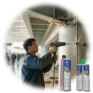 <span class=keywords><strong>Mortier</strong></span> époxy d'ancrage chimique haute performance en résine époxy pure de 585ml <span class=keywords><strong>pour</strong></span> barres d'armature de construction - Product Image 3