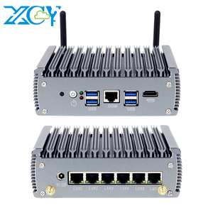 Sans ventilateur 6 LAN <span class=keywords><strong>Mini</strong></span> <span class=keywords><strong>PC</strong></span> <span class=keywords><strong>intel</strong></span> <span class=keywords><strong>core</strong></span> <span class=keywords><strong>i5</strong></span> <span class=keywords><strong>1135G7</strong></span> i7 DDR4 i225 Ethernet Micro ordinateur pare-feu routeur Linux <span class=keywords><strong>PC</strong></span> - Product Image 1