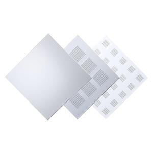 <span class=keywords><strong>Plaque</strong></span> de gousset en aluminium perforée au <span class=keywords><strong>plafond</strong></span> <span class=keywords><strong>acoustique</strong></span>, personnalisée, étanche au feu, 600x600, pour la construction de bureaux - Product Image 1