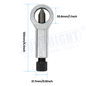 4Pcs Manual Heavy Rusty Duty <strong>Nut</strong> <strong>Splitter</strong> Broken Damaged Corroded Stuck Screw <strong>Nut</strong> Removal Splitting <strong>Tools</strong> - Product Image 4