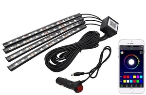 Système D'éclairage automatique Voiture DJ Ambiance LED Bande Luci LED Auto Voiture Lumière De Décoration - Product Image 3