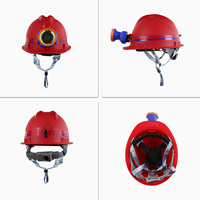 Lampe de capuchon ABS fiable sans fil portable pour casque minier à LED pour la sécurité souterraine et les mines de charbon
