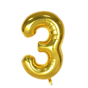 Ht Palloncini Aerostati della Stagnola di Oro Numero 40 Pollici di Alluminio <span class=keywords><strong>Buon</strong></span> Compleanno Balloons Decorazioni Del Partito - Product Image 5