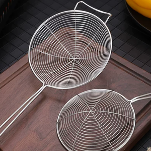 Embudo de malla de acero inoxidable de grado alimenticio, embudo de filtro metálico resistente a la oxidación para filtración de aceite, vino y jugo - Product Image 4