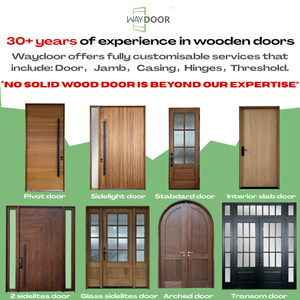 Portes intérieures en bois massif de style rustique avec panneau en verre pour fermes, portes <span class=keywords><strong>d</strong></span>'entrée en bois de chêne et <span class=keywords><strong>d</strong></span>'acajou finis - Product Image 5