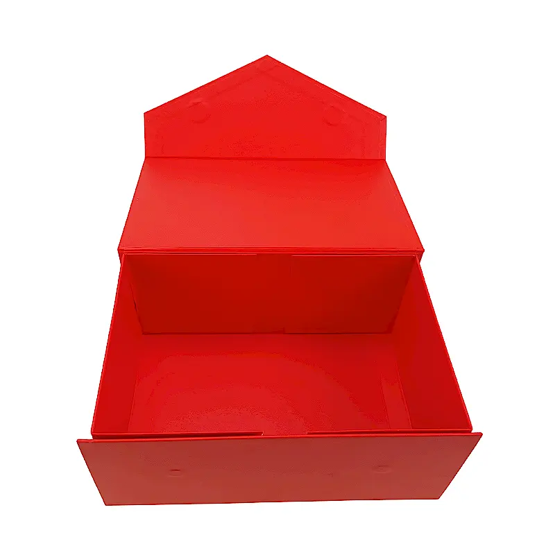 Kundendefinierte luxuriöse faltbare Kartonbox faltbare magnetische Geschenkbox mit UV-Beschichtung wiederverwertbar und zum Geschenken