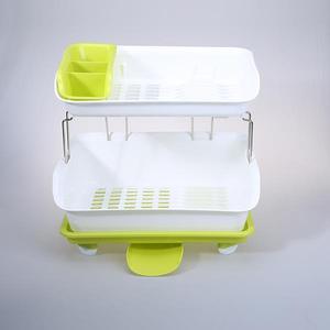 Égouttoir à vaisselle double niveau en PP multi-usages pour l'organisation de la <span class=keywords><strong>cuisine</strong></span> à domicile - Product Image 3