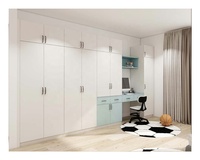 Style moderne Contreplaqué Mdf Chambre d'enfant Chambre d'enfant Armoire et bureau Bureau Table Design