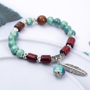 2025สำหรับเด็กผู้ชายเด็กผู้หญิงกำไลข้อมือการ์ตูนสัตว์เซรามิกทำด้วยมือกำไลเซรามิครูปปลาแมวสัตว์ประหลาดของขวัญสำหรับนักเรียน - Product Image 5