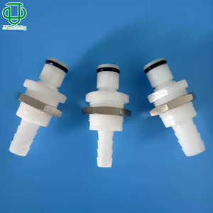 Connecteurs rapides mâles en plastique POM de haute qualité, série L, filetage externe, passage direct, plaque, vente en gros - Product Image 2