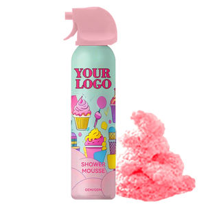 Limpiador de burbujas de bebé de etiqueta privada directa de fábrica, caramelo blanqueador, vitamina C, hidratante para niños, Mousse de ducha de baño para niños - Product Image 1