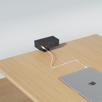 JOYE 65W 15A 125V USB Güç Soketi, 2AC Prizli Masaüstü Güç Şeridi, Ofis Çalışma Alanı Konferans Masası için