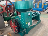 Presse à huile de palmiste à petite échelle 500 kg/h avec moteur et pompe - pour l'extraction et les opérations d'usine de mouture