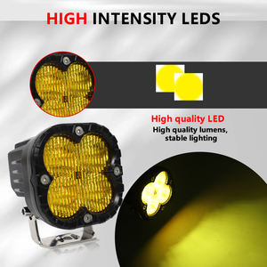 ไฟขับขี่ LED ขนาด3.5นิ้ว40 W ฟลัดไลท์สีเหลี่ยมเหมาะสำหรับรถ ATV หรือ UTV - Product Image 4