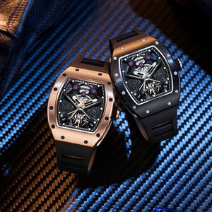 Reloj Mecánico de Moda para Hombre, Reloj Mecánico Tourbillon, Relojes Mecánicos Auténticos, Regalos Empresariales para Hombre - Product Image 3