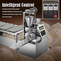 Machine automatique de fabrication de petits pains farcis à la vapeur Baozi Momos machine de formage de petits pains Momo en acier inoxydable
