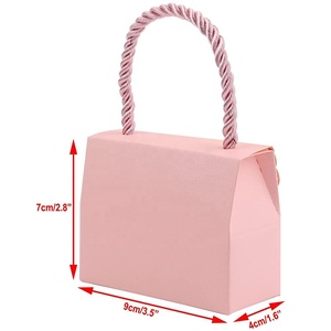 Custom Printed Logo Gift Box <strong>for</strong> <strong>Weeding</strong> Present Chocolate Packaging <strong>Boxes</strong> With Handle - Product Image 6