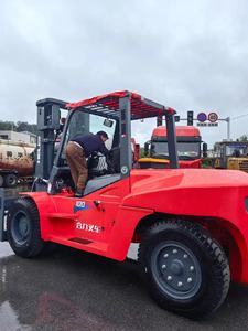 Grote Montacargas Gloednieuwe 16 Ton 16000Kg 10T Zware Vorkheftruck Met Vorkstandsteller - Product Image 4