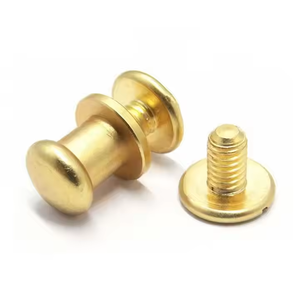 9*12MM or bouton goujons Rivet métal vis arrière taches pour <span class=keywords><strong>maroquinerie</strong></span> <span class=keywords><strong>Rivets</strong></span> balle cuir vêtements Punk bricolage cuir artisanat - Product Image 4