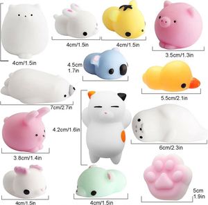 16 <b>Pcs</b> Lovely Squishies Stress Relief Mochi Toys <b>Mini</b> Animals Cat Easter Gifts - Product Image 4
