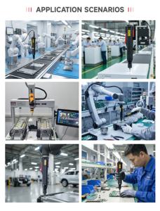 מברגה חשמלית ללא פחמים, מקצועית, שקטה, בעלת מהירות בינונית ונמוכה, 0.15-1 ניוטון-מטר, לסביבה נקייה מפולת אבק, באיכות גבוהה. - Product Image 4