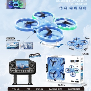 SANJOYO 2026 New Quadcopter <b>Remote</b> Control UAV Mini Model Dual <b>Camera</b> 4.3 Inch LCD Screen LED Light 360-Degree Roll Ready-to-Go - Product Image 6