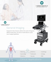 TC16 Advanced 2D 3D 4D 5D couleur doppler Trolley machine à ultrasons portable b scan échographe