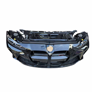 Kit carrosserie d'<span class=keywords><strong>occasion</strong></span> de haute qualité pour BMW <span class=keywords><strong>M4</strong></span> G82 G83, comprenant pare-chocs avant avec calandre, ventilateur de radiateur, capteurs de stationnement et phares. - Product Image 4