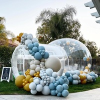 Géante Maison Bulle Tente Gonflable en PVC Transparent, Dôme Igloo en Cristal pour Enfants, Mariages, Fêtes, et Amusement en Extérieur