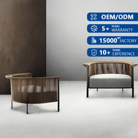 Ensemble de meubles de jardin en rotin PE résistant aux UV, style nordique, confortable, modulaire, sièges profonds, canapés de jardin, canapé d'extérieur