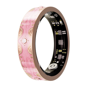 Anillo Inteligente V10 para Mujer, Diseño Colorido, <span class=keywords><strong>Monitor</strong></span> de Ritmo Cardíaco y Sueño, Resistente al Agua IP68, Anillo de Seguimiento de Actividad Física para Mujeres y Niñas - Product Image 1