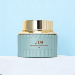 Vente en gros de pots et flacons en verre ronds vides de 30g, 50g, 100g pour crème, soin de la peau, crème exfoliante, <span class=keywords><strong>beurre</strong></span> corporel - Product Image 6