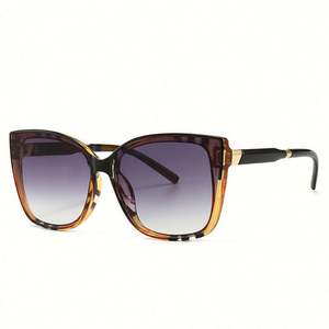 Nouvelles lunettes de soleil surdimensionnées vintage 2020 pour hommes et femmes, lunettes de soleil carrées personnalisées de style œil de chat - Product Image 4